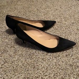 J. Crew Dulcimer Suede Kitten Heel